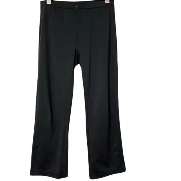 Nike Straight Leg Crop Active Athletic Workout Sport Black Ankle Pants S - Picture 2 of 5